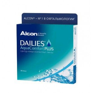 DAILIES AQUA COMFORT PLUS ЛИНЗА КОНТАКТНАЯ 8.7 -3,75 (30PK)