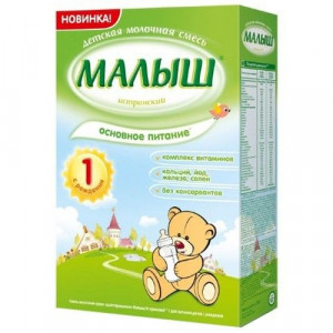 МАЛЫШ 1 ИСТРИНСКИЙ СМЕСЬ МОЛ. 350Г. 0+МЕС.