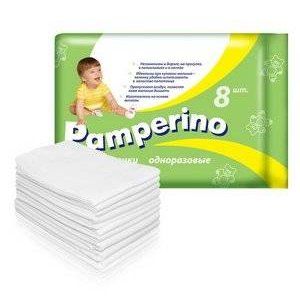 ПАМПЕРИНО ПЕЛЕНКИ ДЕТСКИЕ 95Х80 №8 [PAMPERINO]