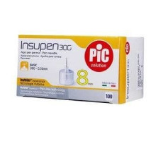 ИГЛА ИНСУПЕН 30G 0,3Х8ММ. №100 [INSUPEN]