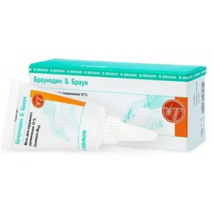 БРАУНОДИН 10% 20Г. №1 МАЗЬ Д/НАРУЖ.ПРИМ. ТУБА