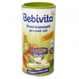 БЕБИВИТА ЧАЙ 200Г. ОСВЕЖАЮЩИЙ 5+МЕС. [BEBIVITA]