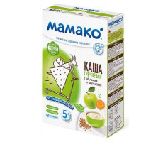 МАМАКО КАША 200Г. ГРЕЧКА+ЯБЛОКО+МОРКОВЬ КОЗЬЕ МОЛ. 5+МЕС. [MAMAKO]