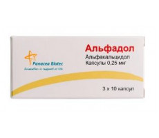 АЛЬФАДОЛ 0,25МКГ. №30 КАПС. /ПАНАЦЕЯ БИОТЕК/