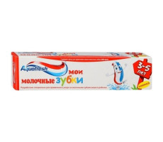 АКВАФРЕШ ЗУБ.ПАСТА МОИ МОЛОЧНЫЕ ЗУБКИ 3-5ЛЕТ 50МЛ. [AQUAFRESH]