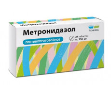 МЕТРОНИДАЗОЛ РЕНЕВАЛ 250МГ. №24 ТАБ. /ОБНОВЛЕНИЕ/