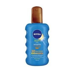 НИВЕЯ САН МАСЛО-СПРЕЙ Д/ЗАГАРА ЗАЩИТА+ЗАГАР SPF30 200МЛ. [NIVEA]