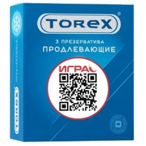 ТОРЕКС ПРЕЗЕРВАТИВ ПРОДЛЕВАЮЩИЕ №3 [TOREX]