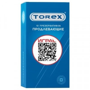 ТОРЕКС ПРЕЗЕРВАТИВ ПРОДЛЕВАЮЩИЕ №12 [TOREX]