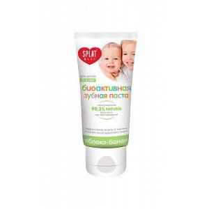 СПЛАТ ЗУБ.ПАСТА БЕБИ ЯБЛОКО+БАНАН 40МЛ. 0-3ЛЕТ [SPLAT]