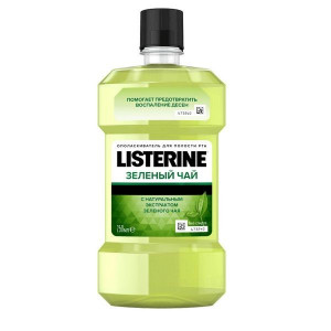 ЛИСТЕРИН ОПОЛАСК. Д/ПОЛОСТИ РТА ЗЕЛЕН.ЧАЙ 250МЛ. [LISTERINE]