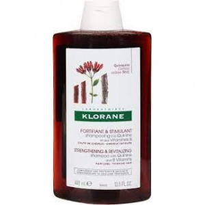 КЛОРАН ШАМПУНЬ УКРЕПЛ. ХИНИН+ ВИТ.В 400МЛ. [KLORANE]