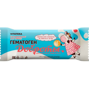 ВИТАТЕКА ГЕМАТОГЕН ДЕТСК. ДОБРОТЫ 40Г. [VITATEKA]