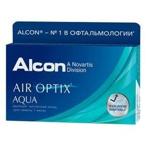 AIR OPTIX AQUA ЛИНЗА КОНТАКТНАЯ -6,50 8.6 (6PK)