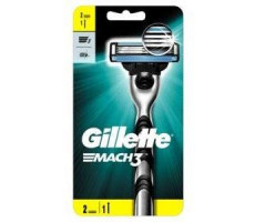 ЖИЛЛЕТ МАЧ 3 СТАНОК+2КАССЕТЫ [GILLETTE]