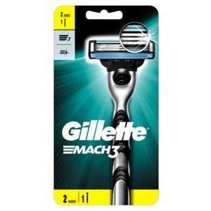 ЖИЛЛЕТ МАЧ 3 СТАНОК+2КАССЕТЫ [GILLETTE]