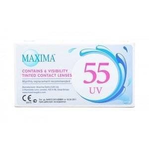 МАКСИМА 55 UV ЛИНЗА -3,75 8.6 6PK [MAXIMA]