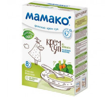 МАМАКО СУП-КРЕМ 150Г. ШПИНАТ+КОЗЬЕ МОЛ. 8+МЕС. [MAMAKO]