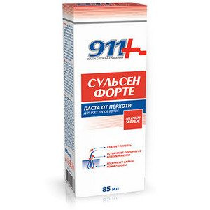 911-СУЛЬСЕН ФОРТЕ ПАСТА П/ПЕРХОТИ 85МЛ.