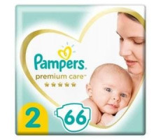 ПАМПЕРС ПОДГУЗН. ПРЕМИУМ МИНИ 4-8КГ №66 [PAMPERS]