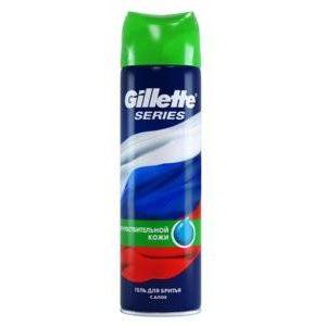 ЖИЛЛЕТ СЕРИЕС ГЕЛЬ Д/БРИТЬЯ Д/ЧУВСТВ. КОЖИ 200МЛ. [GILLETTE]