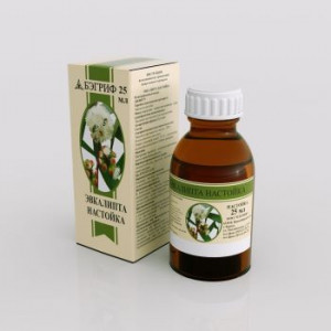 ЭВКАЛИПТА НАСТОЙКА 25МЛ. ФЛ. /БЭГРИФ/ ЭВКАЛИПТА НАСТОЙКА 25МЛ. ФЛ. /БЭГРИФ/