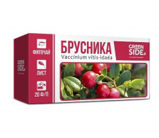 ГРИН САЙД ФИТОЧАЙ БРУСНИКА 1,5Г. №20 ПАК. [GREEN SIDE]