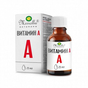 МИРРОЛЛА ВИТАМИН А РЕТИНОЛА ПАЛЬМИТАТ 25МЛ. [MIRROLLA]