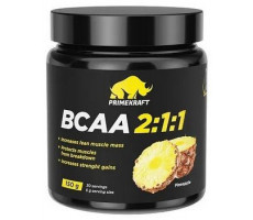 ПРАЙМ КРАФТ BCAA 2:1:1 АМИНОКИСЛОТЫ АНАНАС 150Г. (СПОРТ.ПИТАНИЕ) [PRIME KRAFT]