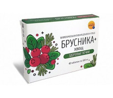 ЗДОРОВЫЕ ПОЧКИ БРУСНИКА+ХВОЩ 100МГ. №40 ТАБ. /ФАРМ-ПРО/