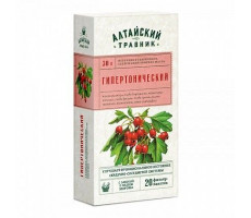 ГРИН САЙД АЛТАЙСКИЙ ТРАВНИК ЧАЙН.НАПИТОК ГИПЕРТОНИЧ. 1,5Г. №20 ПАК.