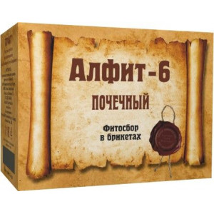 АЛФИТ-6 СБОР ПОЧЕЧНЫЙ 2Г. №30Х2 (120Г.)