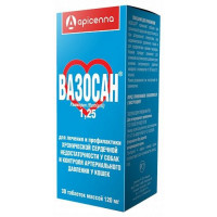 АПИЦЕННА ВАЗОСАН 1,25МГ. №30 ТАБ. (ВЕТ.) [APICENNA]