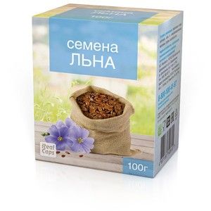 ЛЕН СЕМЯ 100Г. (ЛЬНА) /РЕАЛКАПС/