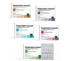 НАДРОПАРИН КАЛЬЦИЯ 9500 АНТИ-ХА МЕ/МЛ. 0,6МЛ. №5 Р-Р Д/ИН. ШПРИЦ
