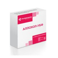 АЛЛОХОЛ-УБФ №50 ТАБ. П/О /УРАЛБИОФАРМ/