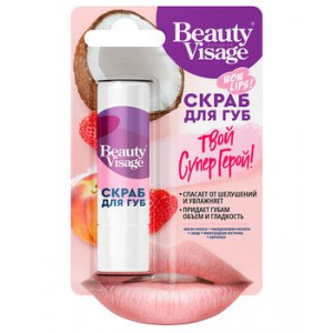 БЬЮТИ ВИЗАЖ СКРАБ Д/ГУБ ТВОЙ СУПЕР ГЕРОЙ 4,5Г. [BEAUTY VISAGE]