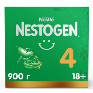 НЕСТОЖЕН-4 МОЛОЧНАЯ СМЕСЬ ПРЕБИО ПРЕМИУМ 3Х300Г. (900Г.) 18+МЕС. [NESTOGEN]