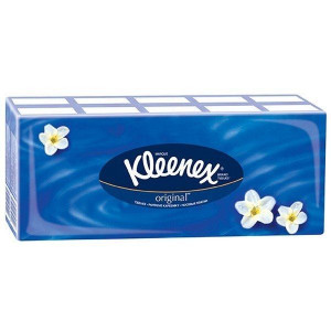 КЛИНЕКС ПЛАТКИ НОСОВЫЕ КЛАССИК БЕЛ. №10Х10УП. [KLEENEX]