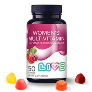 ЛИВС КОМПЛЕКС МУЛЬТИВИТ. Д/ЖЕН. ФРУКТЫ+ЯГОДЫ 4Г. №50 ПАСТИЛКИ ЖЕВ. [LIVS]