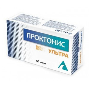 ПРОКТОНИС УЛЬТРА 460МГ. №60 КАПС.