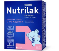 НУТРИЛАК-1 ПРЕМИУМ МОЛОЧН.СМЕСЬ 0-6 МЕС. 300Г. [NUTRILAK]
