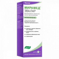 МИРАМЕД ЭВАЛАР 0,01% 150МЛ. Р-Р Д/МЕСТ. И НАРУЖ.ПРИМ. ФЛ. /ЭВАЛАР/