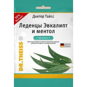 Д.ТАЙСС ЛЕДЕНЦЫ ЭВКАЛИПТ+МЕНТОЛ+ВИТ.С 75Г. Д.ТАЙСС ЛЕДЕНЦЫ ЭВКАЛИПТ+МЕНТОЛ+ВИТ.С 75Г.