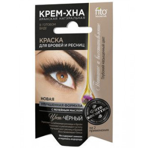 ФИТОКОСМЕТИК КРАСКА Д/БРОВЕЙ И РЕСНИЦ КРЕМ-ХНА ИРАН. НАТУР. РЕПЕЙН. ГОР.ШОКОЛ. 2МЛ. №2