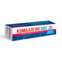 КОМБАЛГИН АЙС 5%+3% 50Г. ГЕЛЬ Д/НАРУЖ.ПРИМ. ТУБА