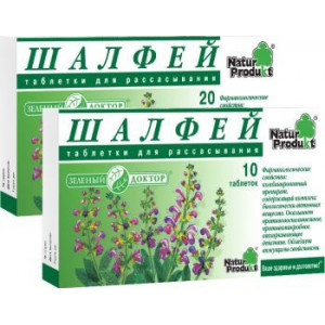 ЗЕЛЕНЫЙ ДОКТОР ШАЛФЕЙ №20 ТАБ. Д/РАСС. /НАТУР ПРОДУКТ/ ЗЕЛЕНЫЙ ДОКТОР ШАЛФЕЙ №20 ТАБ. Д/РАСС. /НАТУР ПРОДУКТ/