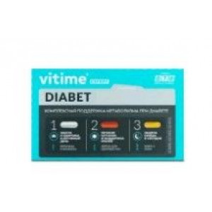 ВИТАЙМ ЭКСПЕРТ ДИАБЕТ №32Х3 КАПС. [VITIME] /ВТФ/