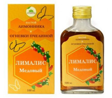 АЛТАЙФЛОРА ЛИМАЛИС ФОРТЕ МЕДОВЫЙ НАСТОЙ ЛИМОННИКА И ОГНЕВКИ ПЧЕЛ. 100МЛ.