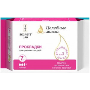 СЕКРЕТЫ ЛАН ПРОКЛАДКИ ЦЕЛЕБНЫЕ МАСЛА 3 КАПЛИ ПЛЮС №7 [SECRETS LAN]